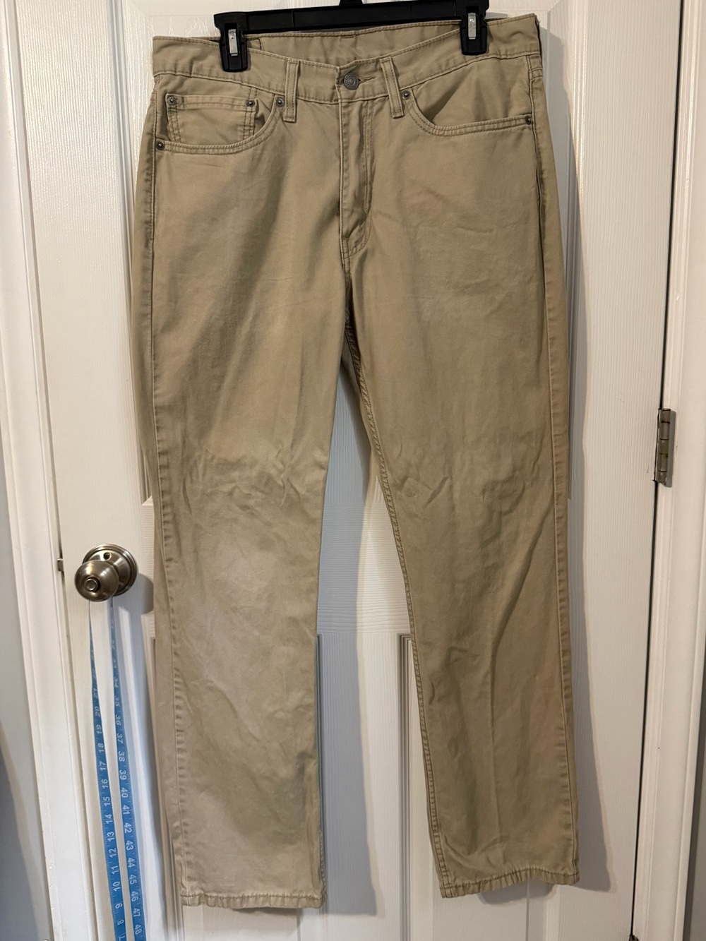 Men's Levi's 514 tan jeans Straight Fit